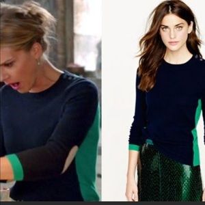 EUC J. Crew Cashmere & Wool Blend Sweater - on TV!